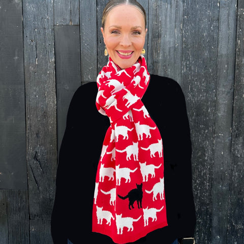The Black Cat Scarf