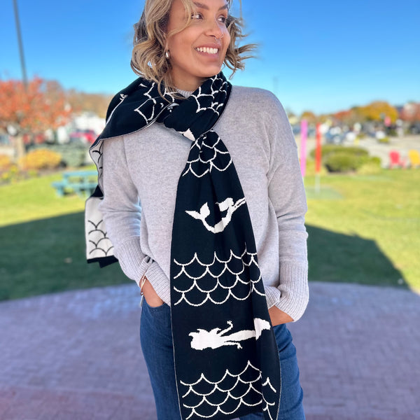 Mermaid Scarf – Elana Carello Sweaters