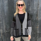 Ombre Heart Cardigan