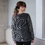 Moire Cardigan
