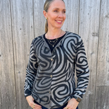Moire Cardigan