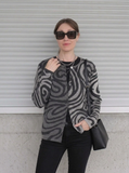 Moire Cardigan